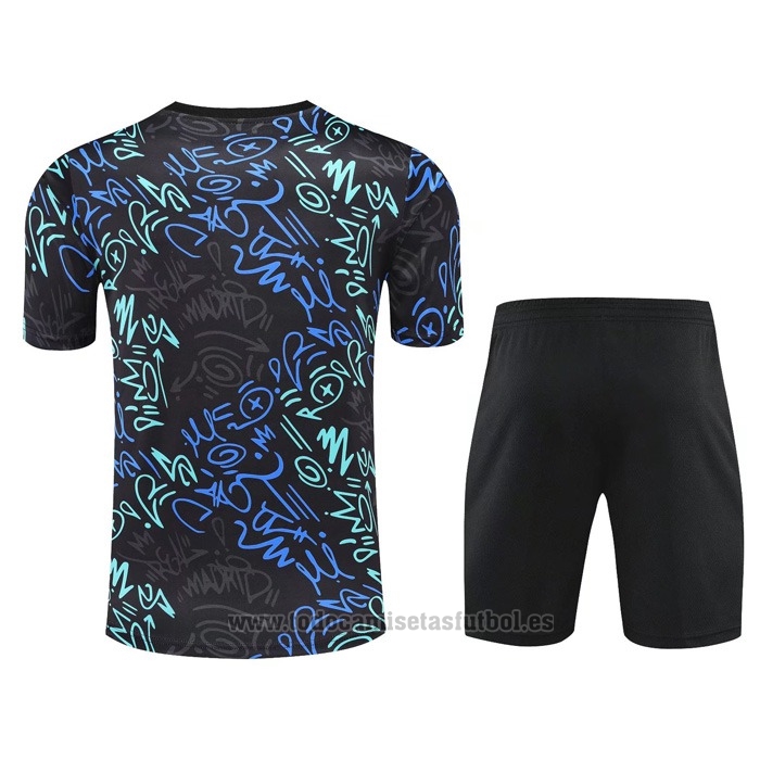 Chandal del Real Madrid Manga Corta 2022-2023 Gris - Pantalon Corto